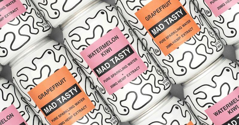 NEW HEMP-EXTRACT SPARKLING WATER ON THE MARKET - MAD TASTY