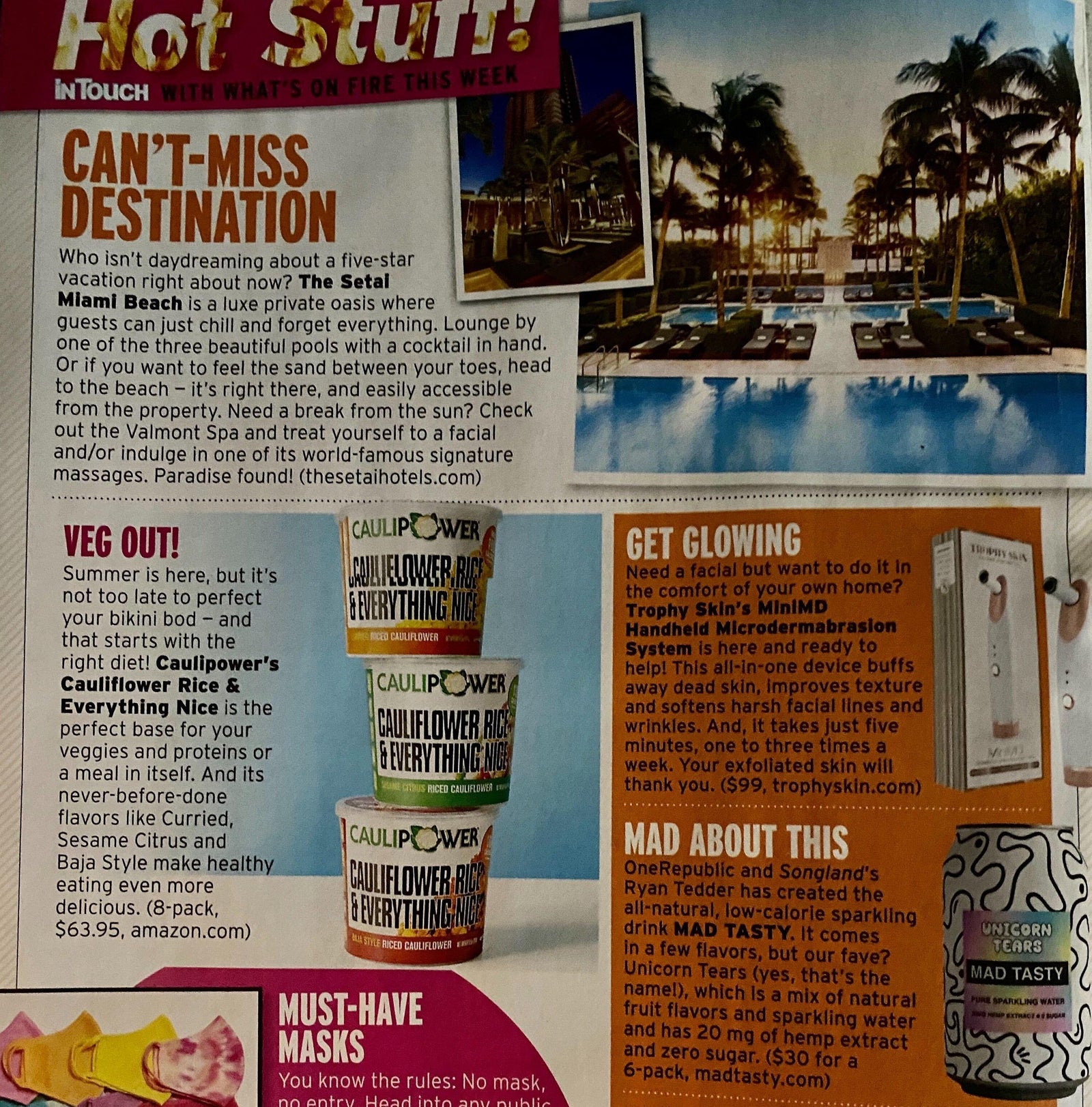 “HOT STUFF” COLUMN, MAD ABOUT THIS - MAD TASTY