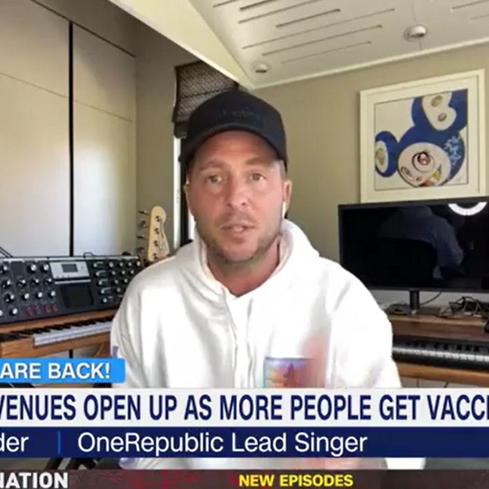 OneRepublic's Ryan Tedder discusses touring again and his MAD TASTY drink line