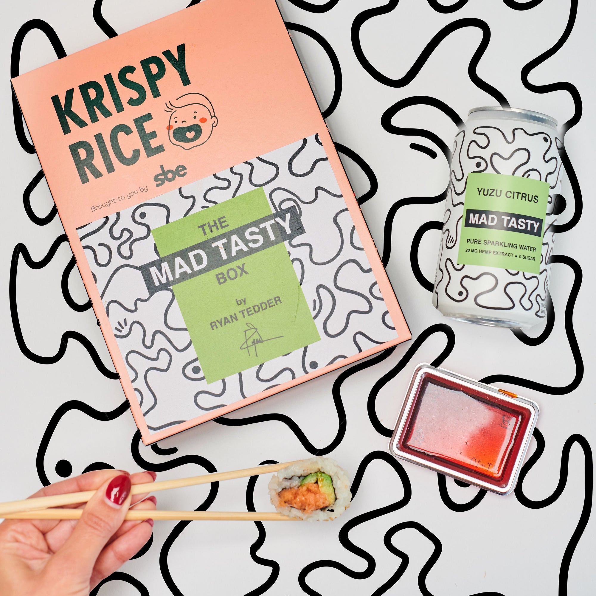 Celeb Collab: The MAD TASTY x Krispy Rice Box