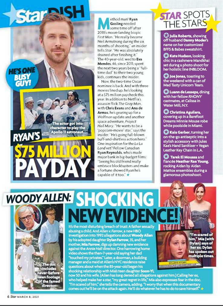 STAR SPOTS THE STARS