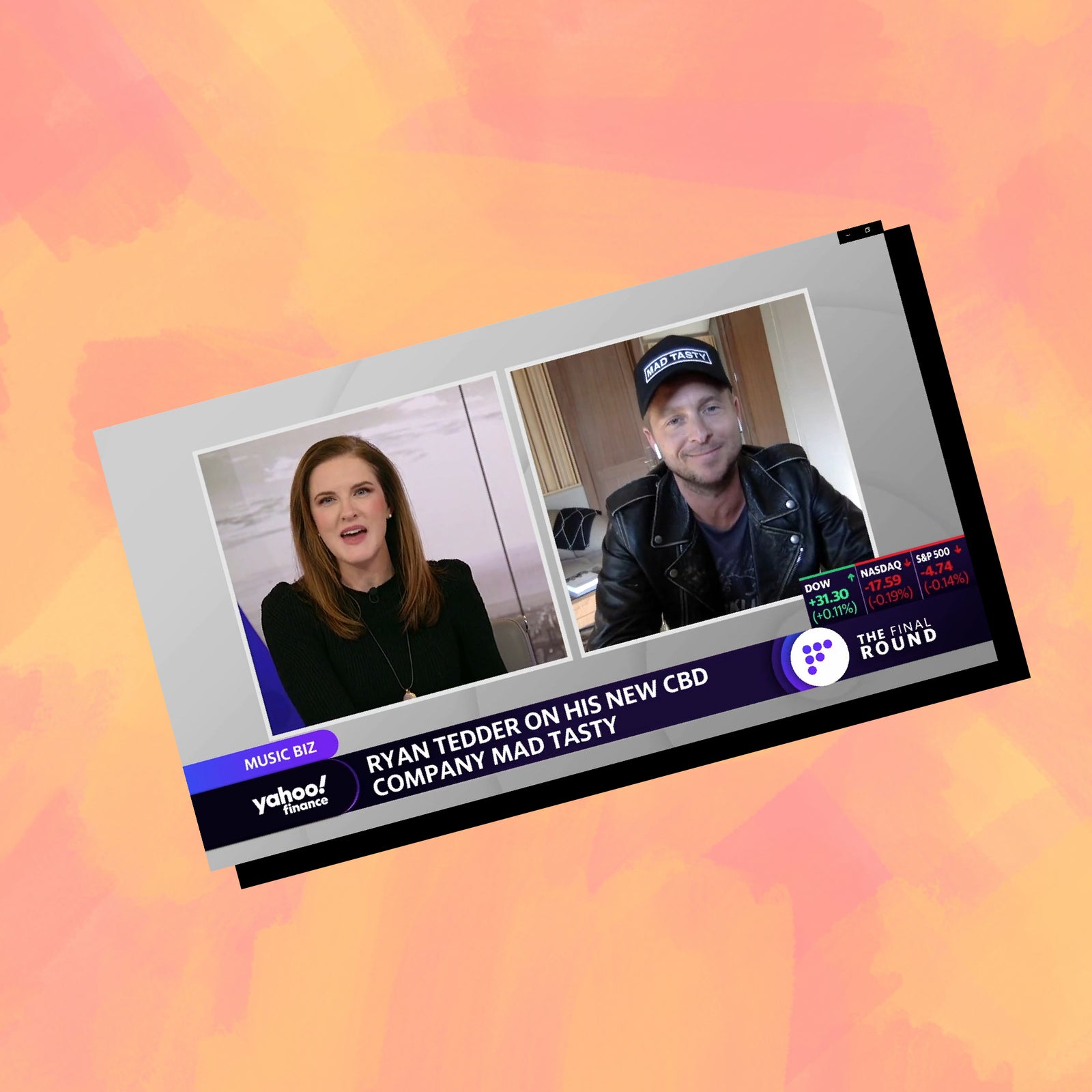 Ryan Tedder on Yahoo Finance - MAD TASTY